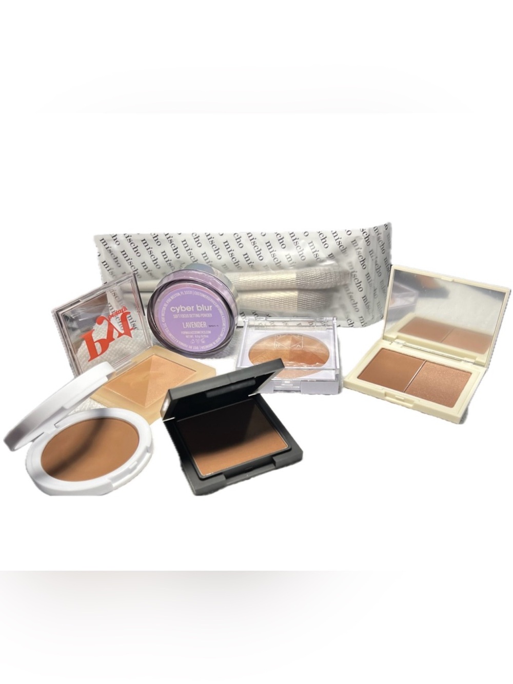 Assorted Women’s Makeup Bronzers- Lavender & Neutral Tones